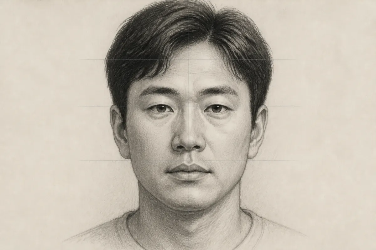 삼정은 얼굴을 위, 가운데, 아래의 세 구역으로 나눈 전통의 관찰 틀입니다.